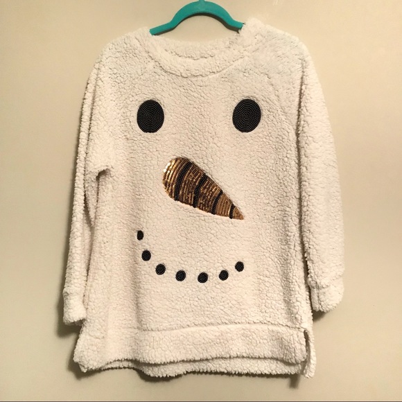 merrywear Sweaters - Snowman Face sweater
